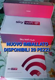 MODEM SKY WIFI HUB FIBRA FTTH/FTTC STABILE E POTEN