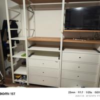 ELVARLI IKEA Guardaroba a giorno