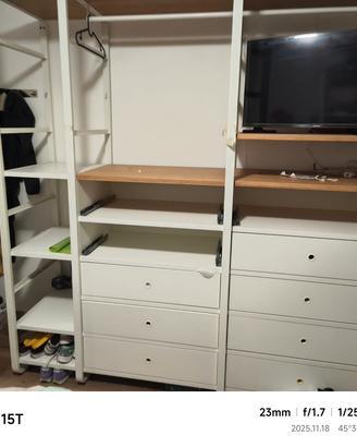 ELVARLI IKEA Guardaroba a giorno