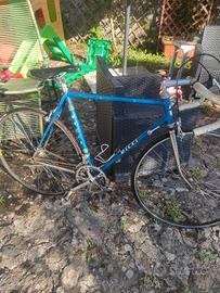 Bici da corsa vintage Ricci anni '80/'90-acciaio
