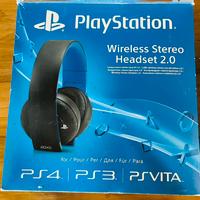 Sony cuffie PS4 PC Mac wireless 7.1