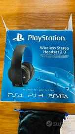 Sony cuffie PS4 PC Mac wireless 7.1