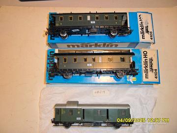 Marklin vagoni passeggeri