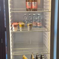 Frigo vetrina bibite con luce a led