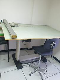 Tavolo da disegno BIEFFE 1t e tecnigafro ZUCOR