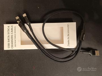 Multi Cavo di Ricarica Corto [50CM]