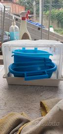 vaschette bagnetto per pappagalli e uccellini