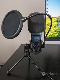 Microfono TONOR TC 777 USB + Treppiede e Filtro