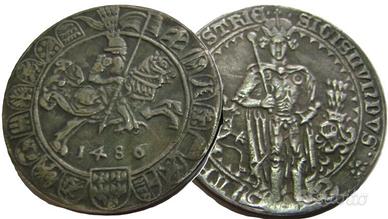 REPLICA MONETA AUSTRIACA 1 TALLER 1486 SIGISMONDO