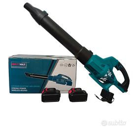 Soffiatore portatile a batteria  potente  brush