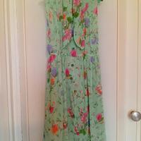 Abito sartoriale in chiffon