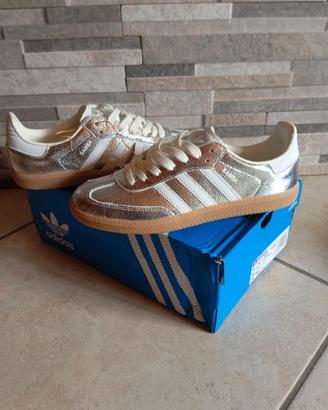 Adidas Originals Samba"Cracked Metallic"Argento40