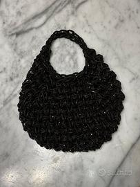 Borsa gioiello all’uncinetto