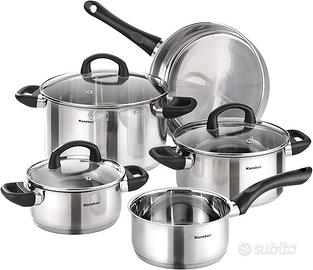 Karcher Set di Pentole Mia Include Coperchi in Vet