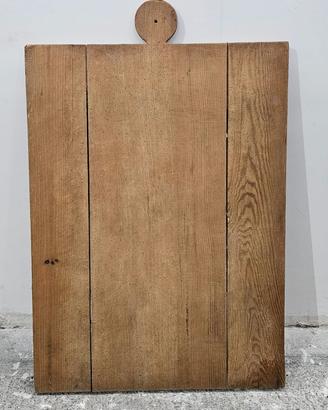 tagliere + maidda pane vintage antiquariato