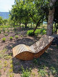 Sdraio In Legno Design Moderno 