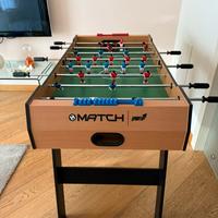 Calciobalilla salvaspazio Match Pieghevole