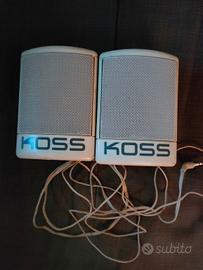 Casse per PC audio stereo passive Koss. 5 watt 