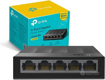 Switch Ethernet 5 Porte Gigabit TP-Link LS1005G