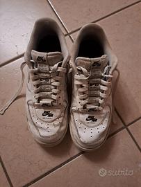 Scarpe Nike Airforce 1 bianche  41
