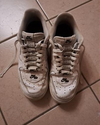 Scarpe Nike Airforce 1 bianche  41