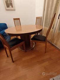 tavolo anni 70 allungabile 