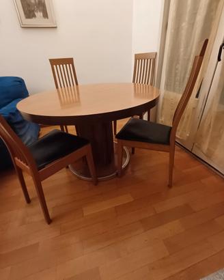 tavolo anni 70 allungabile 