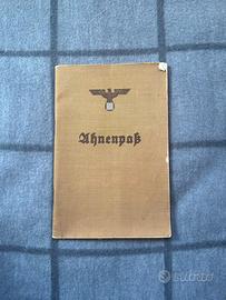 Ahnenpass (Terzo Reich) WW2