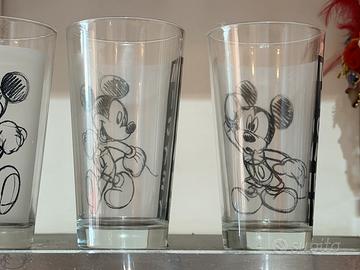 Set 6 Bicchieri Disney Mickey Mouse