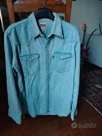 camicia levis jeans uomo M
