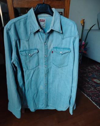 camicia levis jeans uomo M