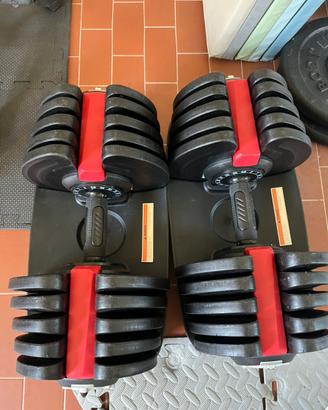 Manubri regolabili 40 kg