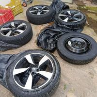 Cerchi e gomme nissan quasquai da 18”