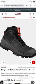 Scarpe antinfortunistica Wurth alta Cronos S7S  43