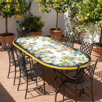 TAVOLO IN PIETRA LAVICA MIS. 200X100 CM. IN ITALIA