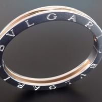 Bracciale Bulgari B.zero1 in oro giallo e acciaio 