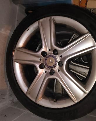 Ruote Mercedes 17'' + Michelin Pilot 225/45R17