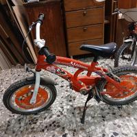 Bici bambino bmx-mtb rossa