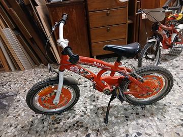 Bici bambino bmx-mtb rossa
