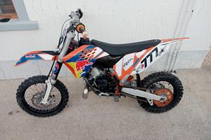 minicross KTM 65cc ruote da 14/12
