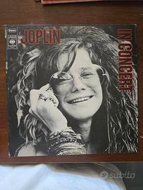 vinili originali di janice joplin in concert 