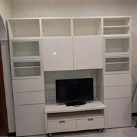 Mobile piu porta tv con ruote