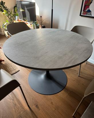 Tavolo rotondo Connubia by Callegaris Planet 120cm