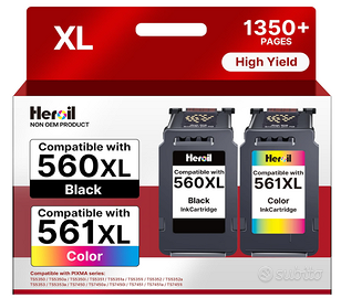 Cartucce compatibili - colore e b/n,