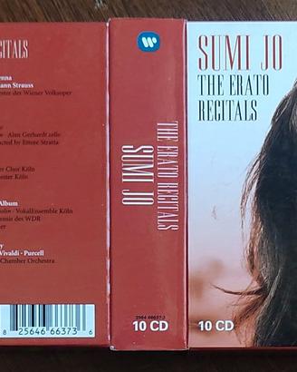 SUMI JO - THE ERATO RECITALS, COFANETTO 10 CD