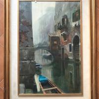 Quadro NANE BRAGADIN Rio SS Apostoli Venezia