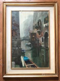 Quadro NANE BRAGADIN Rio SS Apostoli Venezia