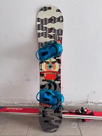 TAVOLA da Snowboard + scarponi bambino Salomon