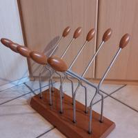 Portariviste in legno decorazione per la casa