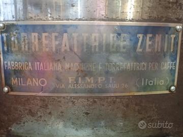 antica tostatrice di caffè